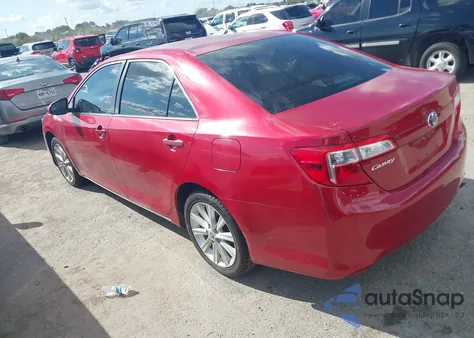 2012 Toyota Camry Le z USA, uszkodzony, nr VIN 4T4BF1FK6CR192111
